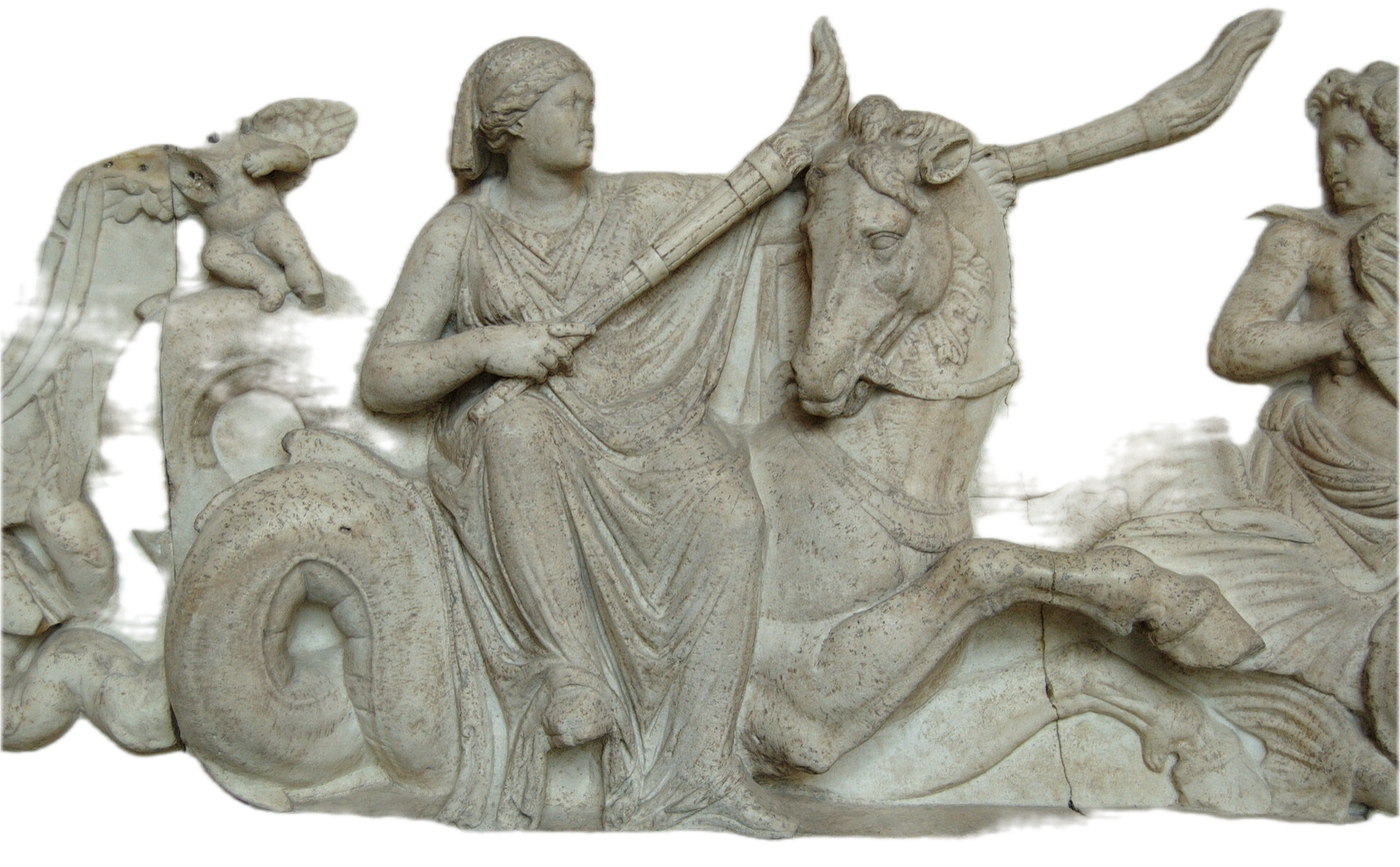 Дорида. Sea thiasos Doris Glyptothek Munich 239 front n2