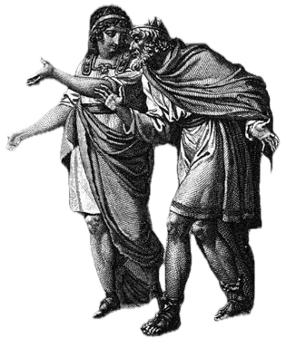 Эак (дед Ахиллеса). Aeacus telemon