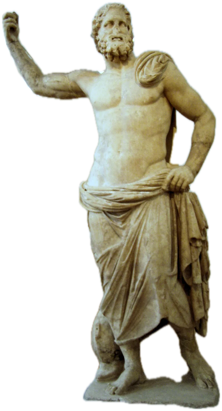 Посейдон. Statue of Poseidon, NAMA 235