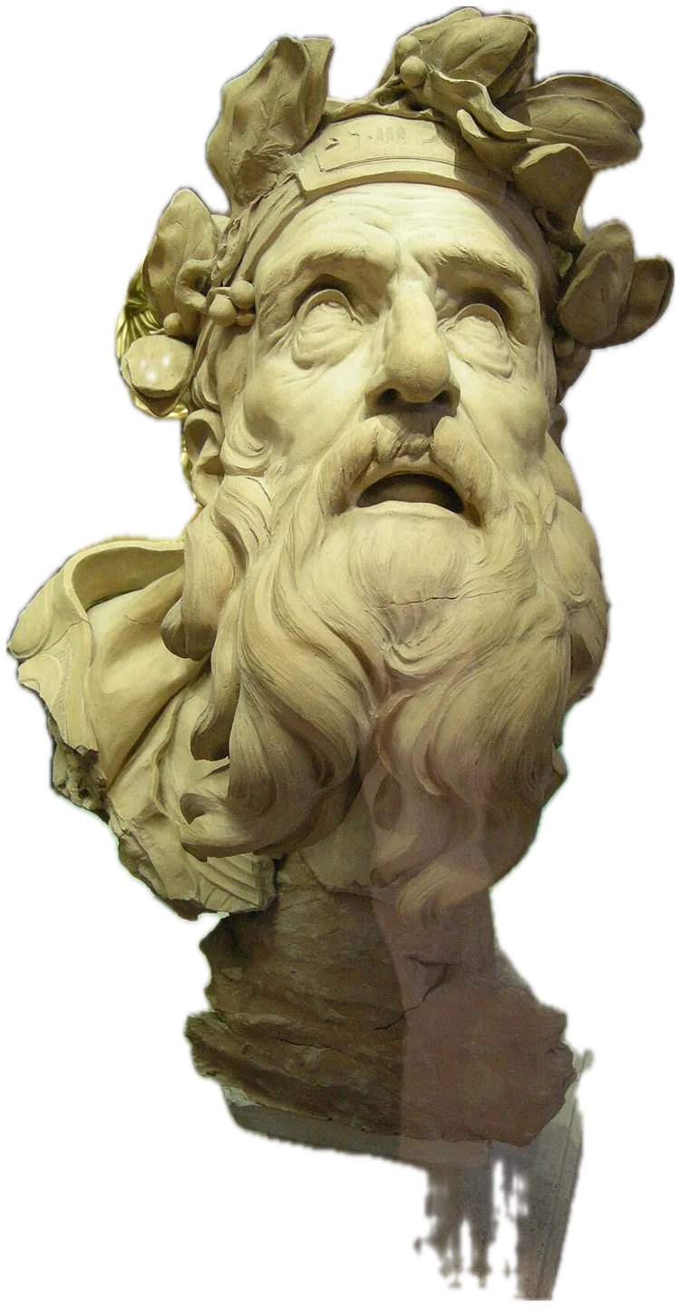 Хрис. Michel-ange slodtz, chrysés in terracotta 1740 circa
