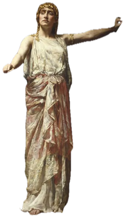 Клитемнестра. Collier-Clytemnestra after the murder