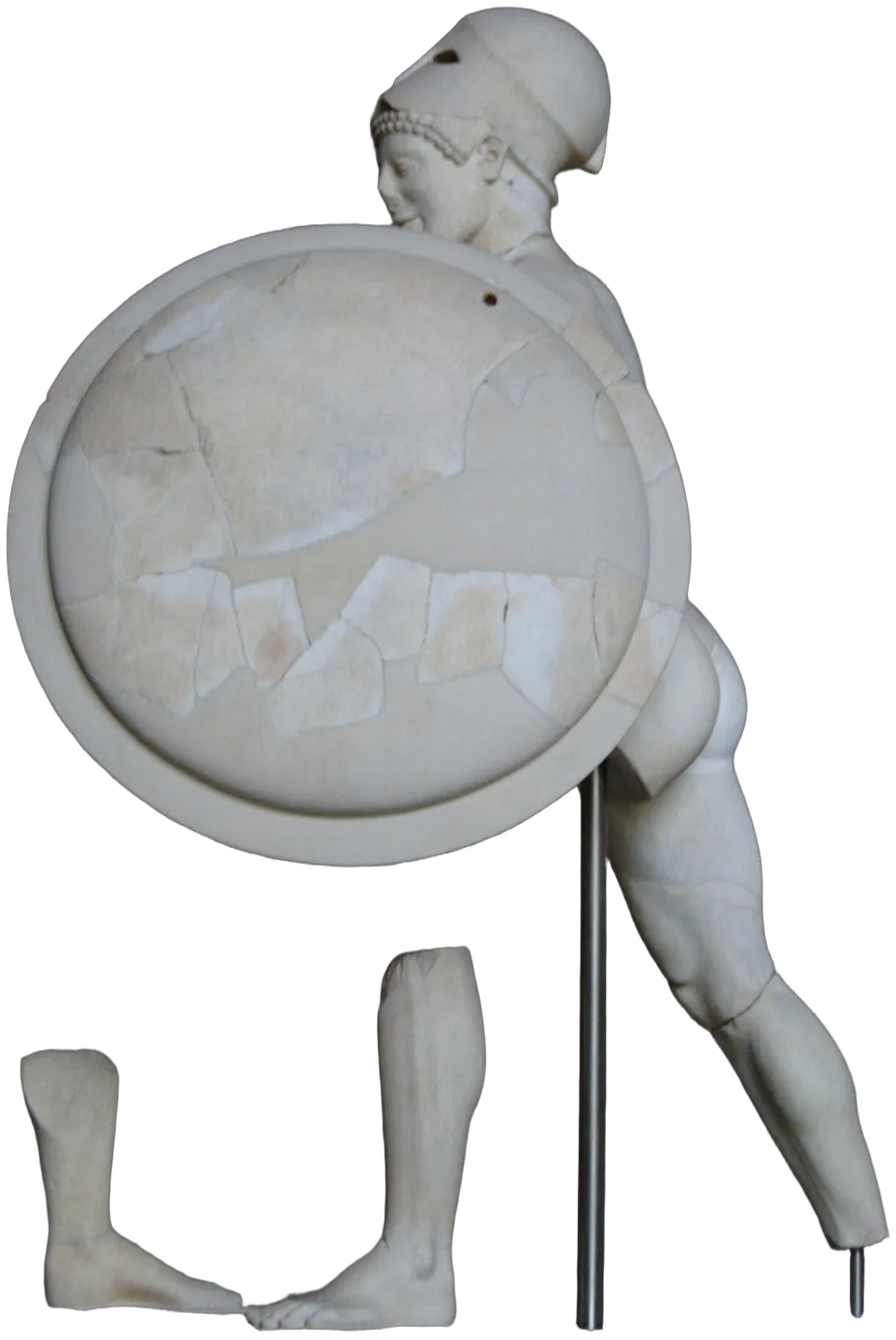 Аякс Великий. Aphaia pediment Aias W-IX Glyptothek Munich 80